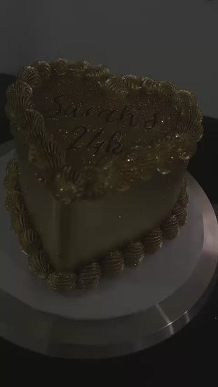 Custom Designer Cakes for Birthdays, Anniversaries & Celebrations – Multiple Themes & Flavors - Customisable Heart Shaped Cake